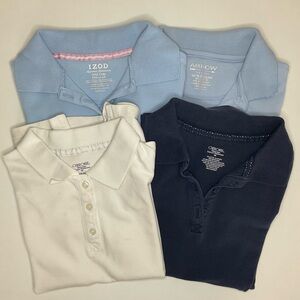 Kids Uniform Polo Tees - Set of 4